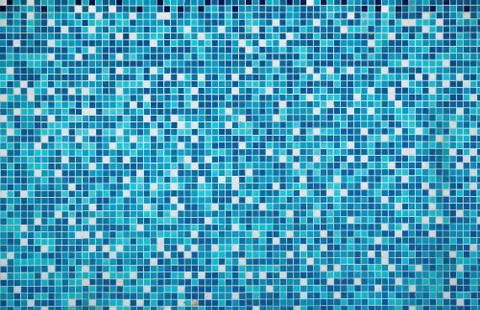 Blue texture Pool Tile Stock Photos