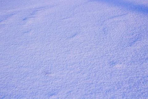Blue Texture of Snow Stock Photos