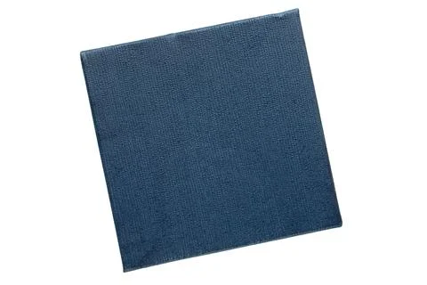 Blue texture square isolated on white background Stock Photos