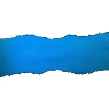 Blue texture with torn paper Stock Illustration