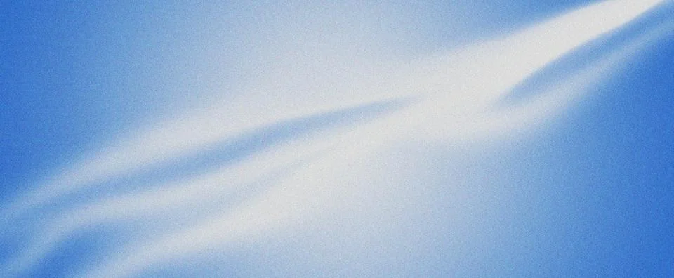 Blue textured background with diagonal light rays and subtle speckled effect 库存插图