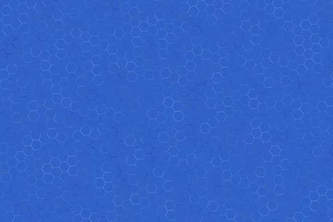 Blue textured background with hexagon pattern for design Illustrazione stock