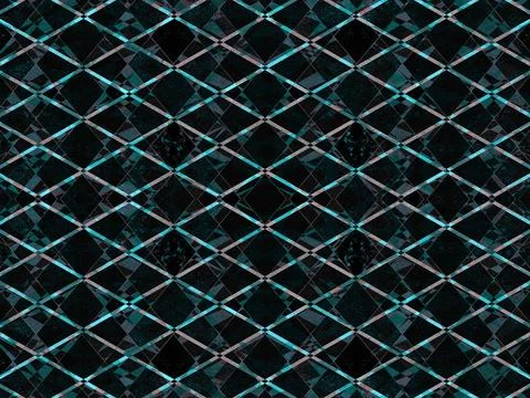 Blue textured diamond pattern Light blue textured diamond pattern on a dar... Stock Photos