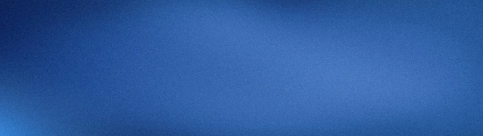 Blue textured grainy backdrop with gradient blur effect wide abstract tech .. Foto stock