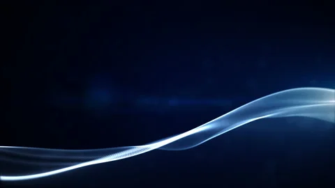 Blue textured particles and light in soft motion of seamless loop. Technology Stock Footage 139076431