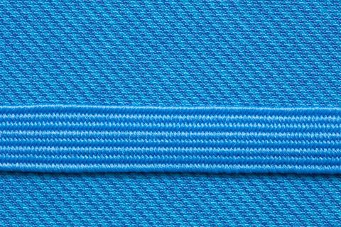Blue textured ribbed background Stock Photos