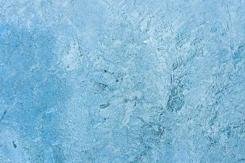 Blue textured stone interior background with copy space Stock Photos
