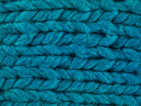 Blue thread macro Stock Photos