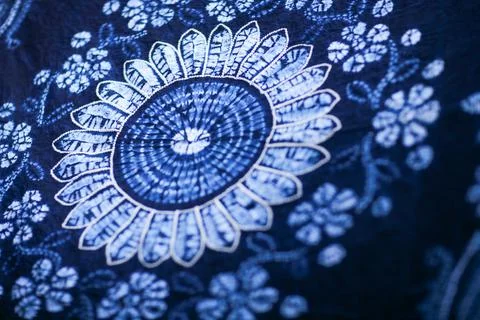 Blue  Tie Dye Background Stock Photos