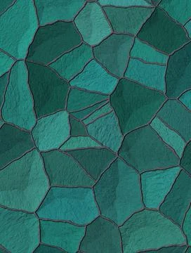 Blue tiles, creating a ceramic pattern blue tiles, creating a ceramic patt... Foto stock