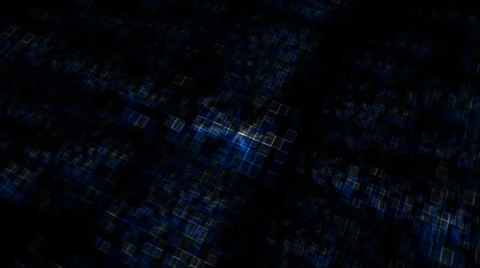 Blue Tiles Motion Mapping Stock Footage 24711397