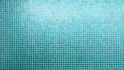 Blue tiles pattern square texture Stock Photos