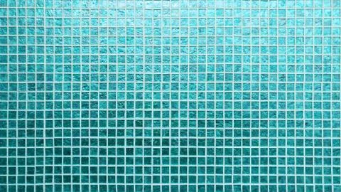 Blue tiles pattern square texture Foto stock