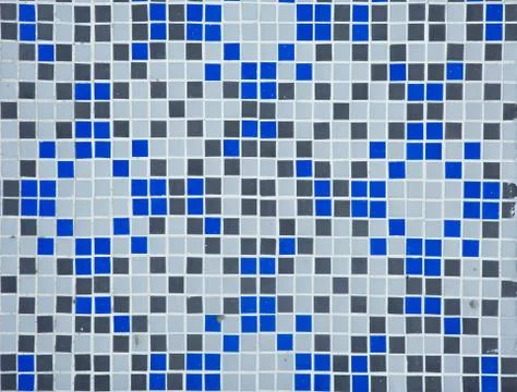 Blue tiles Stock Photos
