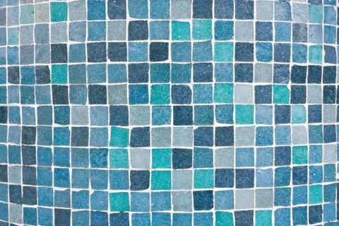Blue tiles Stock Photos