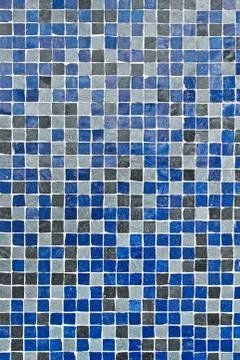 Blue tiles Stock-Fotos