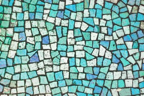 Blue tiles Stock Photos