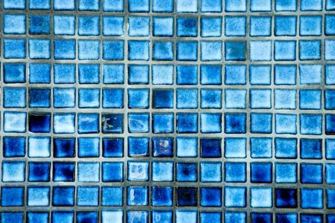 Blue tiles Stock Photos