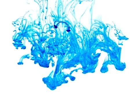 Blue Tint Drop Background Stock Photos