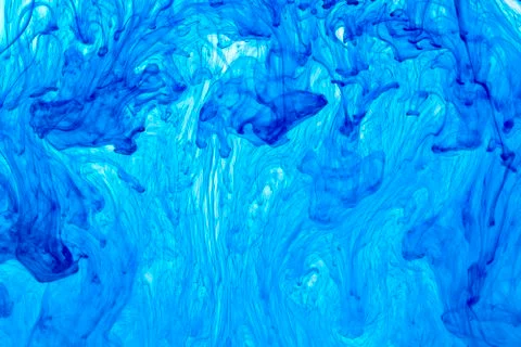 Blue Tint Drops Background Stock Photos