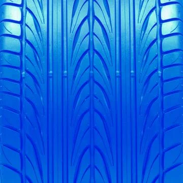 Blue tire texture Stock Photos
