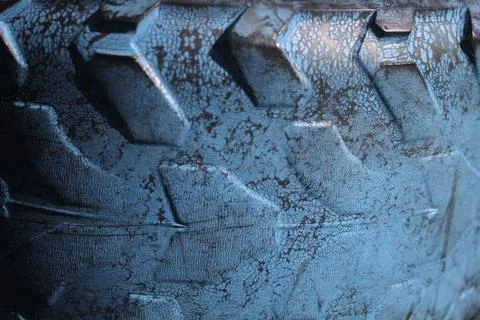 Blue Tire Texture Stockfoto's