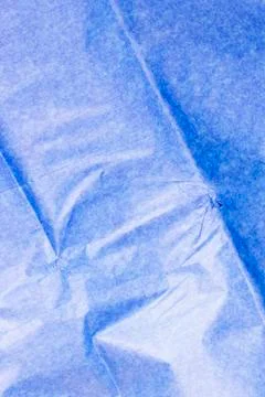 Blue Tissue paper Stock Photos