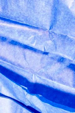 Blue Tissue paper Stock Photos