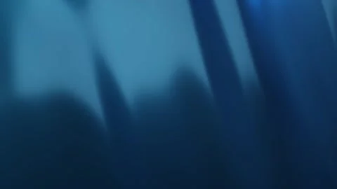 Blue Titanium Flow Wall Metallic Abstract Motion Background Vídeo Stock 346263513