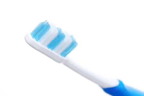 Blue toothbrush Stock Photos
