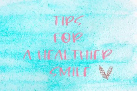 Blue toothpaste texture background with text Stock Photos