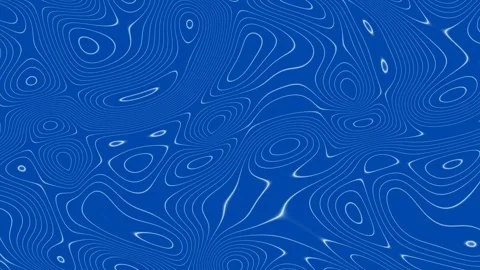 Blue Topographic Map Contour Lines Seamless Loop Stock Footage 342586069