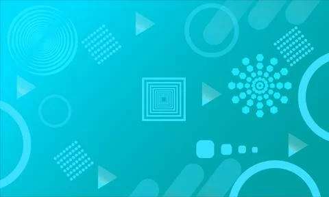 Blue tosca background ,composition trend color for banner template or present Stock Illustration