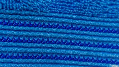 Blue towel texture as a background Stock Photos