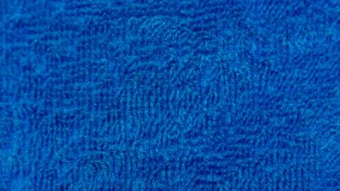 Blue towel texture as a background Stock Photos
