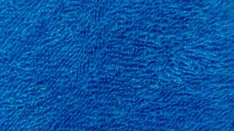 Blue towel texture as a background Stock Photos