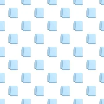 Blue towels seamless pattern repeating background vector 스톡 일러스트