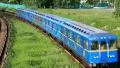 Blue train HD Footage