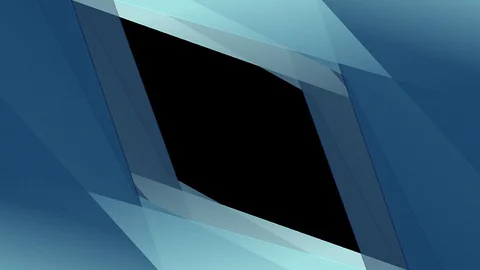 Blue Transition Alpha Channel Video stock 86696610