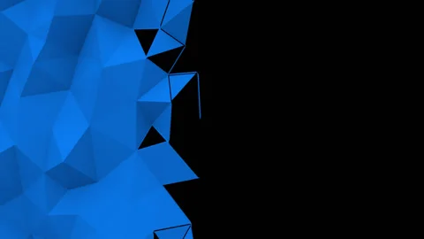 Blue transition with alpha channel Stock Footage 103306727