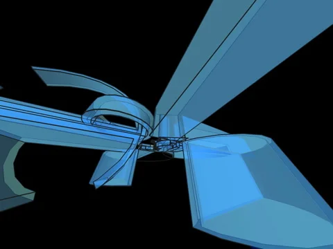 Blue Transparent 動画素材 1071551