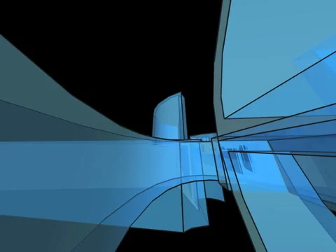 Blue Transparent 動画素材 1071564