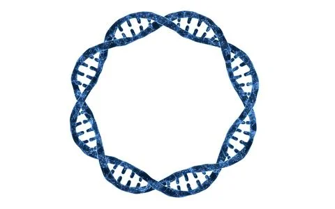 With blue transparent structure, 3d rendering. Stock Illustration