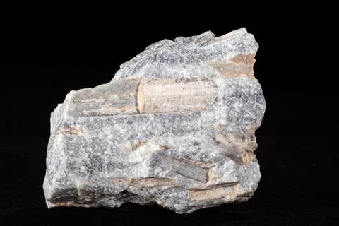 Blue tremolite Stock Photos