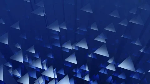 Blue triagonal edge Stock Footage 46737423
