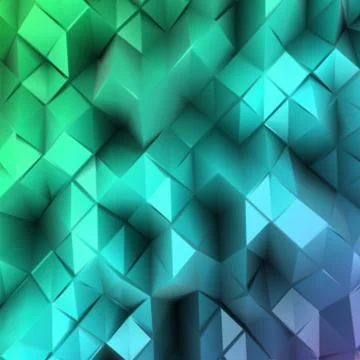 Blue triangle abstract. Vector Stock Illustration