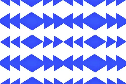 Blue Triangle And Rhombus Shape Design On The Background 스톡 일러스트