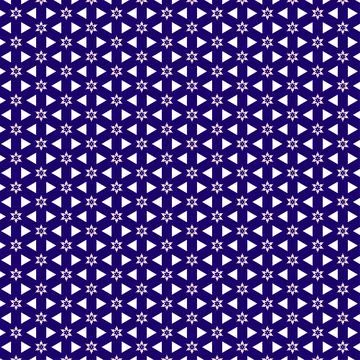 Blue Triangle Art Design Background Wallpaper Pattern 스톡 일러스트