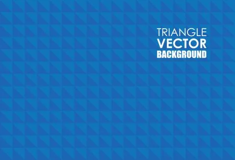 Blue triangle background Stock Illustration