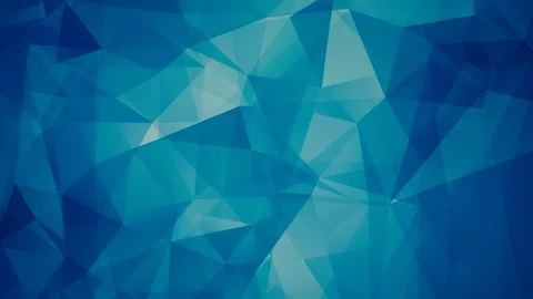 Blue triangle background looped animation 库存影片 96680637